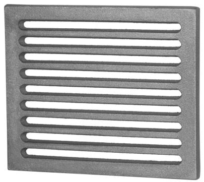 Grătar din fontă pentru sobă și șemineu 240x170x15 mm, rezistent
