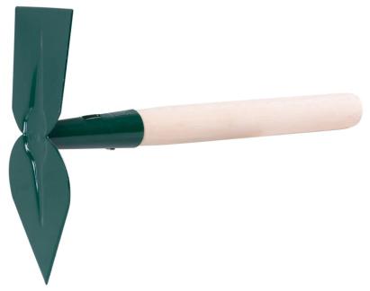 Motyca de grădină FED 001/250, vârf-plat, cu mâner din lemn