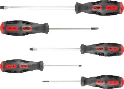 Set șurubelnițe Strend Pro SD9962, 5 piese, plate + Pozidriv, CrV magnetice