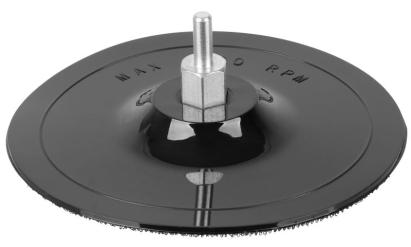 Suport disc abraziv Strend Pro F0194N 125 mm cu tijă, tip velcro