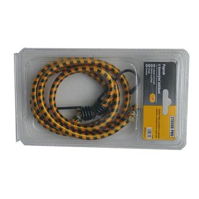 Gumă elastică de fixare Strend Pro LB340, 8 mm, 100 cm, cu cârlige din oțel
