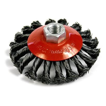 Perie sârmă tip cupă Strend Pro 100 mm, M14x2, sârmă torsionată 0,3 mm