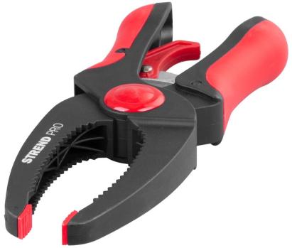 Clemă tip menghină Strend Pro Cork 213, 23 cm, cu blocare zimțată