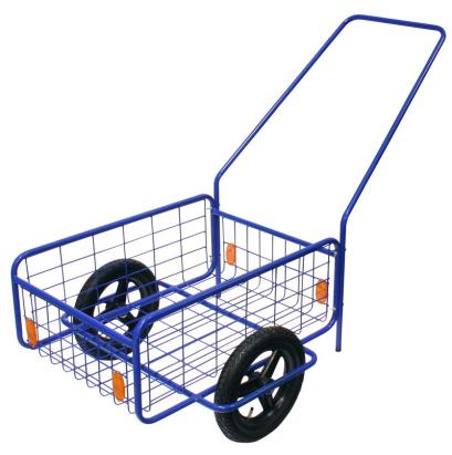 Cărucior de transport RDV 4 Rapid 4, roți pneumatice 290 mm, max. 80 kg