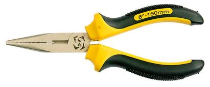 Cleste cu varf lung Strend Pro PL0043, 150 mm, pentru lucru de precizie