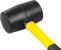 Ciocan de cauciuc Strend Pro HM211 340 g, mâner metalic cu TPR, 290 mm