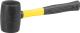 Ciocan de cauciuc Strend Pro 680 g BlackHead, mâner TPR, 340 mm