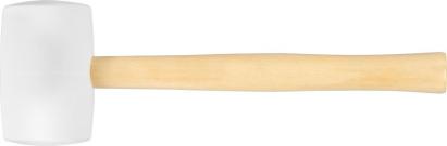 Ciocan de cauciuc Strend Pro HM221 900 g, cap alb, coadă din lemn 355 mm