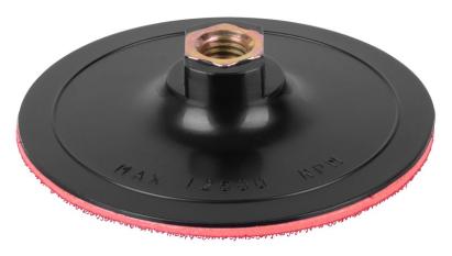 Suport disc abraziv Strend Pro 115 mm cu filet M14 si prindere velcro