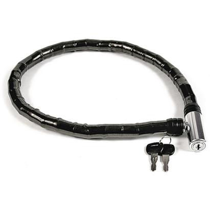 Antifurt bicicletă STRONG LH0503 80x18 mm, cablu flexibil cu 2 chei