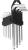 Set chei imbus lungi cu bilă Strend Pro HK0045, 9 piese (1,5–10 mm)