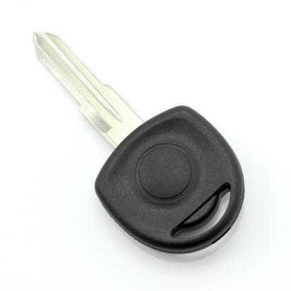 Carcasă cheie Opel tip transponder, lamă pe stânga, neagră