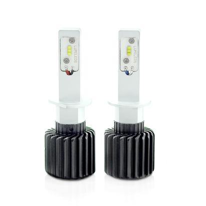 Bec LED auto H1 Carguard 4000 lm, 12-24V, alb, răcire aluminiu