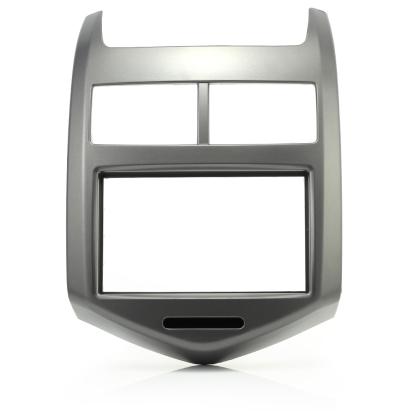 Rama adaptor 2 DIN pentru Chevrolet Aveo 2011+ / Sonic / Barina, gri