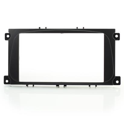 Rama adaptor 2 DIN pentru Ford, gri inchis, compatibila Focus/Mondeo/S-Max