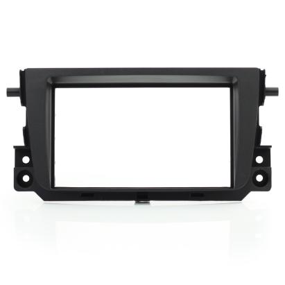 Adaptor ramă 2 DIN pentru Smart ForTwo 2011+ Carguard, finisaj negru