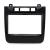 Rama adaptor 2 DIN pentru VW Touareg 2010+ (negru, montaj radio/navigatie)