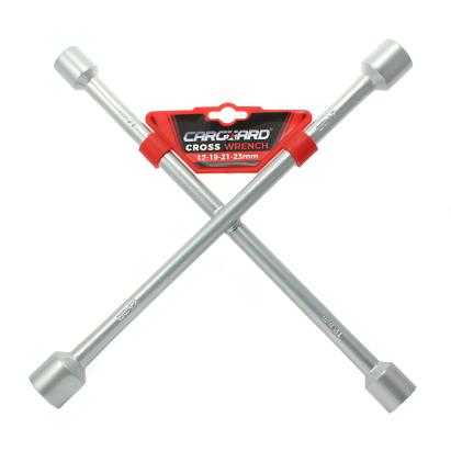 Cheie de roată în cruce Carguard 17, 19, 21, 23 mm, lungime 355 mm
