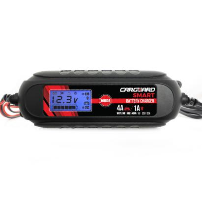 Redresor auto inteligent Carguard 6/12V 4A cu afisaj LCD si protectii