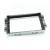 Ramă adaptor 2DIN pentru Chrysler/Dodge/Jeep (2004–2008), gri