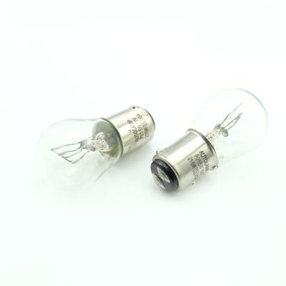 Set 2 becuri auto P21/5W 12V BAY15D, dublu filament, quartz – Carguard