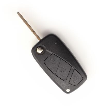 Carcasă cheie tip briceag pentru Fiat, 3 butoane, cu lamă rabatabilă