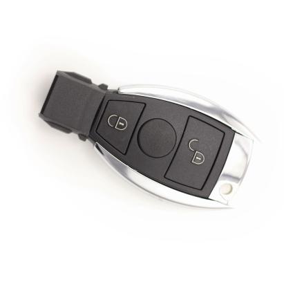 Cheie Smart Mercedes cu 2 butoane, carcasa tip keyless, Carguard