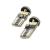 Set 2 becuri LED T10 W5W Canbus 150 lm, alb, pentru interior/portbagaj Carguard