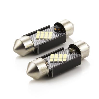 Set 2 becuri LED C5W 41mm Canbus 12V, alb, interior/portbagaj Carguard