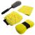 Set spălare auto cu microfibră și perie jante, 4 piese Carguard