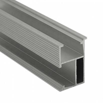 Șină aluminiu tip Z 240 cm pentru montaj panouri fotovoltaice, anodizată