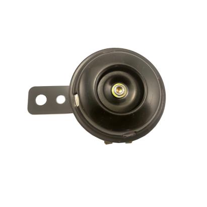 Mini claxon auto Carguard 12V, 65 mm, negru, cu bobina din aluminiu