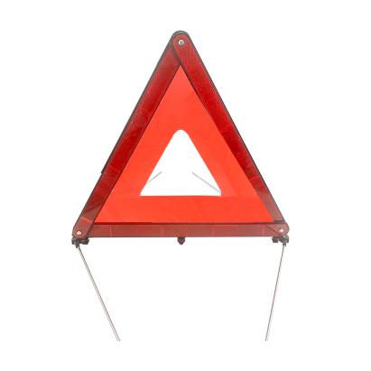 Triunghi reflectorizant auto Carguard 43x43 cm, omologat E-Mark