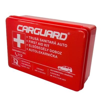 Trusă sanitară auto Carguard certificată RAR, standard DIN 13164:2022