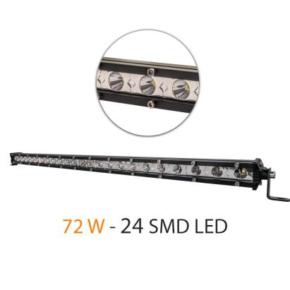 Bară LED off-road 72W, 24 SMD, 4800 lm, IP67, 12–32V Carguard