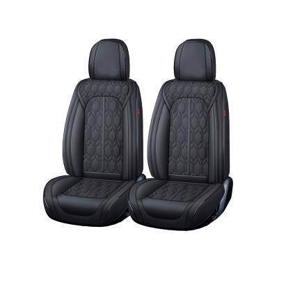 Set huse auto premium Carguard Deluxe pentru 5 locuri, piele ecologică perforată, negru