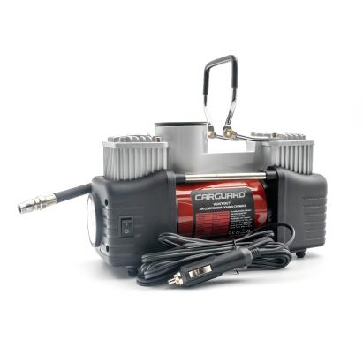 Compresor auto Carguard heavy-duty, dublu cilindru, 50 L/min, 150 PSI, LED