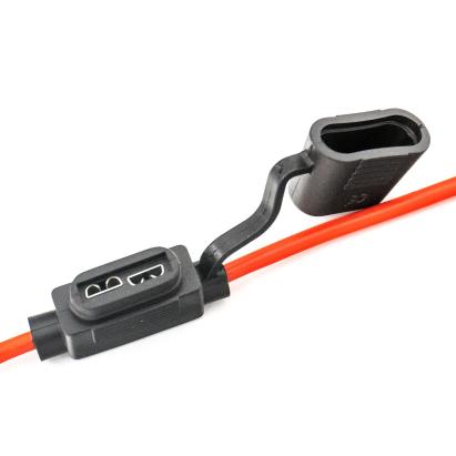 Set suport siguranță auto MIDI etanș Carguard, 5 buc, cablu 23 cm, 20A