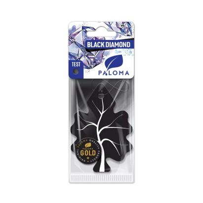 Odorizant auto Paloma Gold Black Diamond – parfum premium, persistenta indelungata
