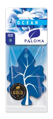 Odorizant auto Paloma Gold Ocean cu aromă marină, până la 2 săptămâni