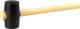 Ciocan din cauciuc Strend Pro HM222, 340 g, 290 mm, mâner din lemn