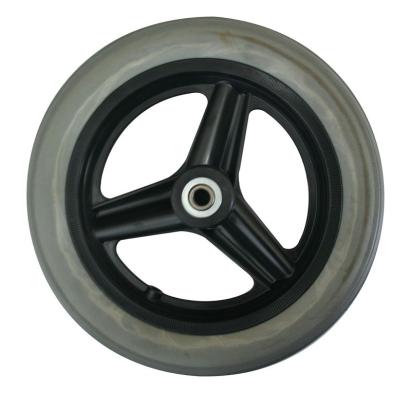 Roată RAPID-6 290/12 din poliuretan, fără cameră, ax 12 mm