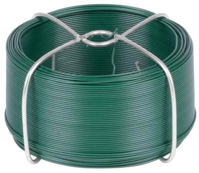 Sârmă de grădină plastifiată PVC 0,8 mm, 75 m, pe rolă