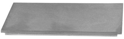 Plită pentru sobă 425x250 mm, pentru distribuție uniformă a căldurii