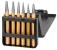 Set poansoane Strend Pro GP006D14, 6 piese, 1–4 mm, cu suport