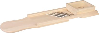 Răzătoare manuală pentru varză WD4 cu 4 cuțite, 915 mm, din lemn