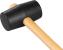 Ciocan de cauciuc Strend Pro HM222 450 g, 300 mm, cu coadă din lemn