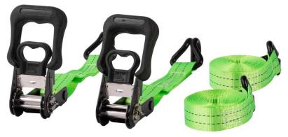 Set chingi de ancorare Strend Pro cu clichet, 30 mm, 5 m, 800 kg (2 buc)