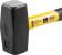 Ciocan Strend Pro HS0524 2000 g, mâner din fibră de sticlă, 30 cm