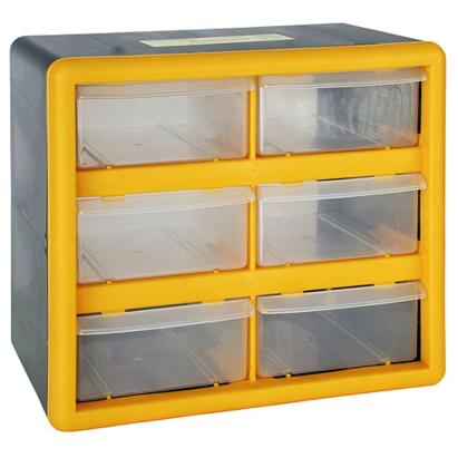 Organizator de perete Strend Pro cu 6 sertare, 26,5x16x23,5 cm, max. 12 kg